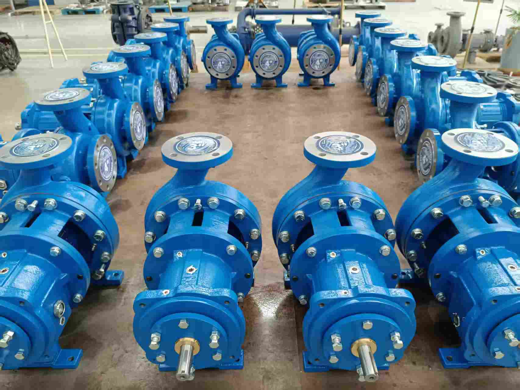 Framgångsrik leverans och kommande leverans av 20 kemiska processpumpar till europeisk kund