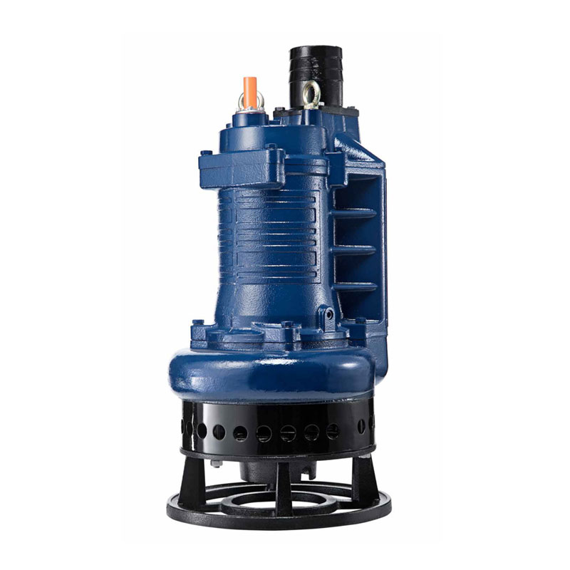 Dränkbar slurrypump med omrörare